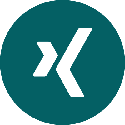 Xing Round Icon