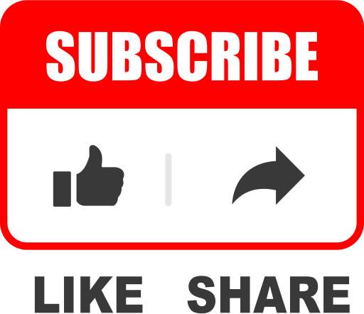 Like Share Subscribe Icon