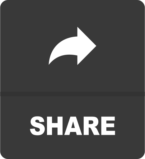 Share Button Square Icon