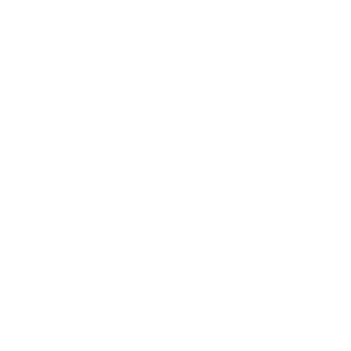 Soundcloud White Icon