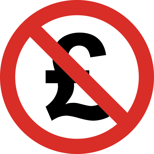 No Pound Icon