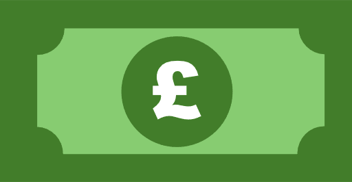 Pound Note Color Icon