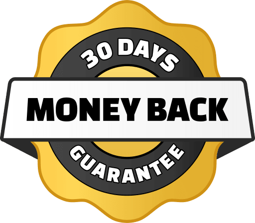 30 Days Money Back Guarantee Icon