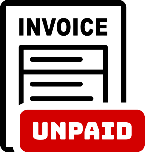 Unpaid Invoice Icon