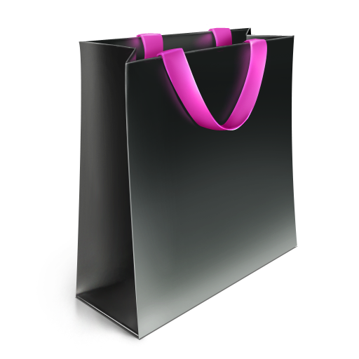 Shopping Bag Icon Black Icon