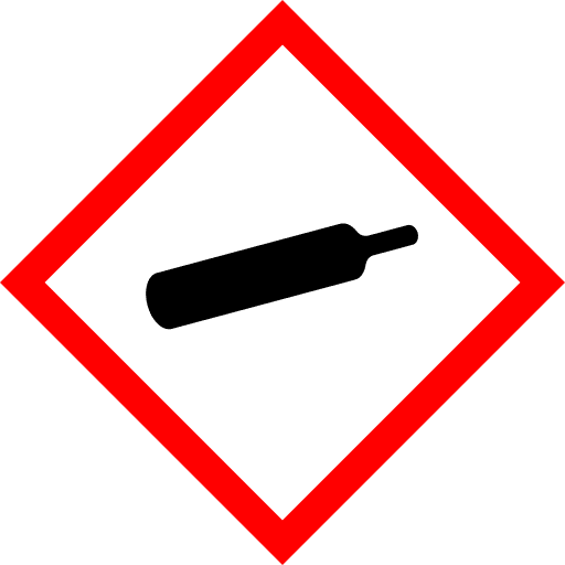 Hazard Compressed Gas Icon