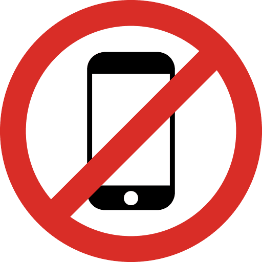 No Cell Phone Icon