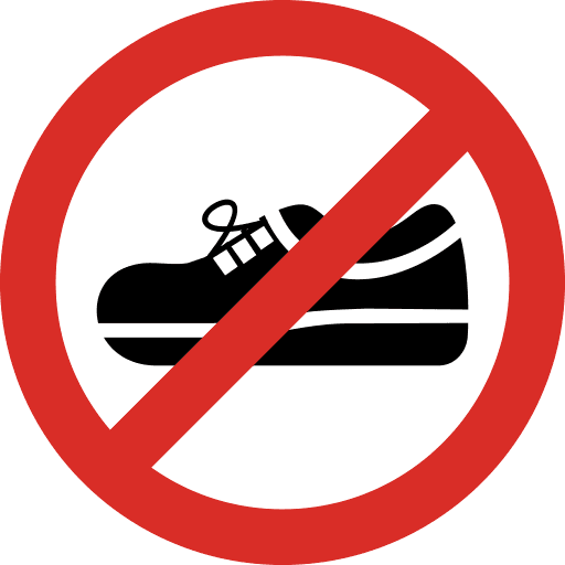 No Shoe Boot Icon