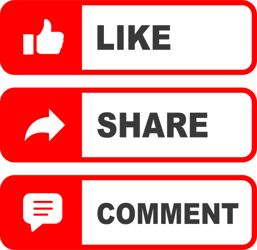 Like Comment Share Icon