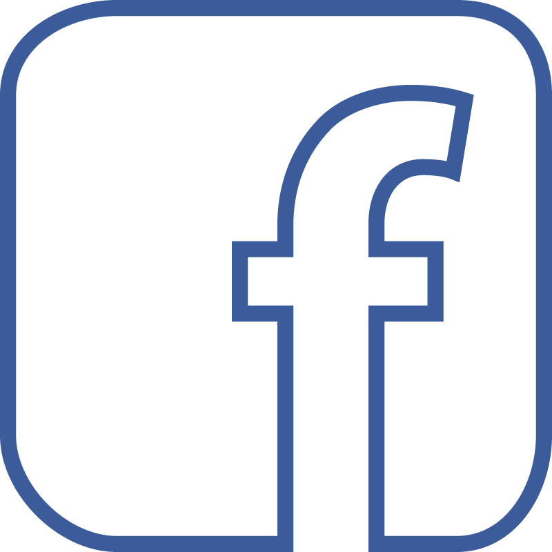 Outline Icons Media Computer Facebook Social Logo Icon