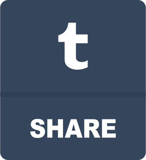 Share On Tumblr Button Icon