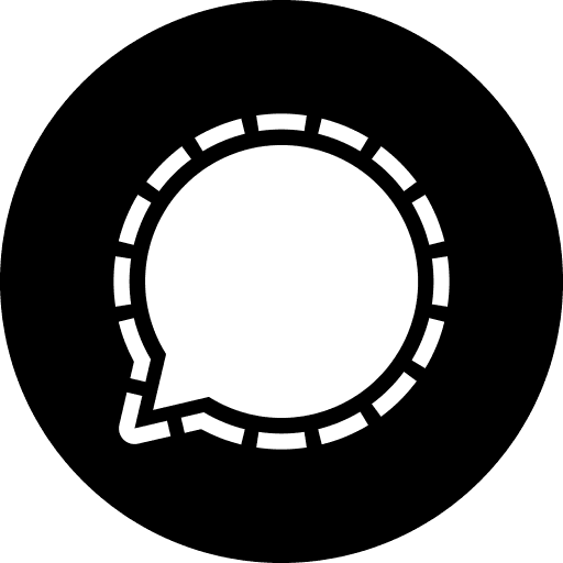 Signal Round Icon