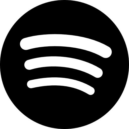 Spotify Round Black Icon