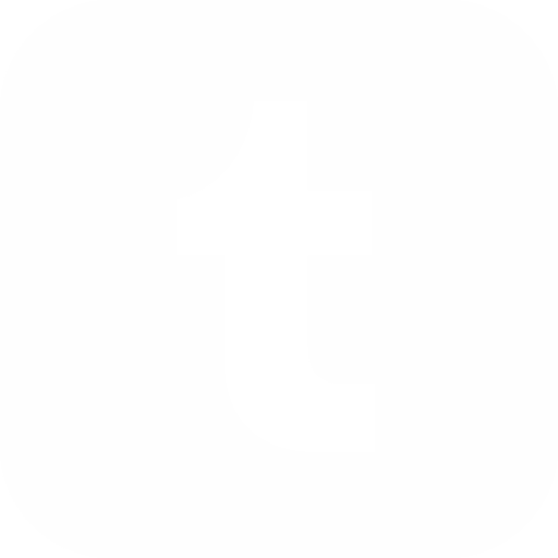 Tumblr White Square Icon