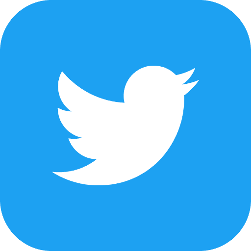 Twitter Square Color Icon