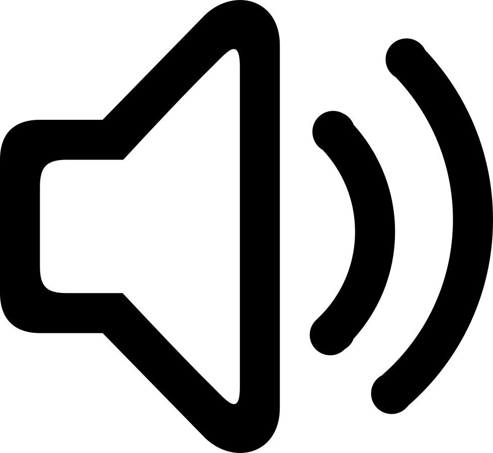 Loudspeaker Sound Vector Icons Symbol Computer Graphics Icon