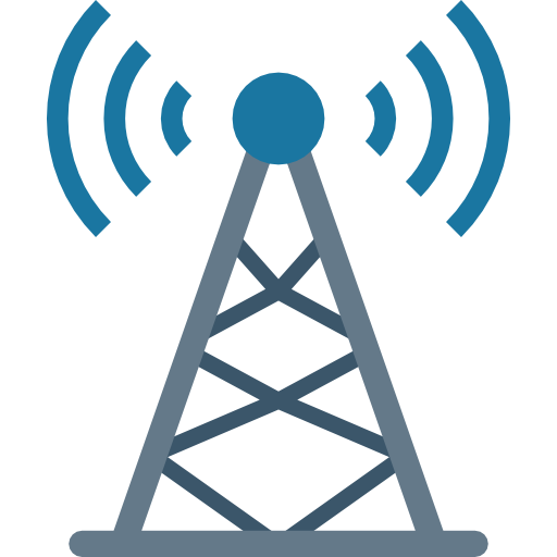 Icons Symbol Site Cell Computer Tower Telecommunications Icon