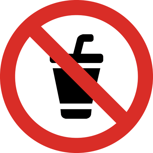 No Beverages Icon