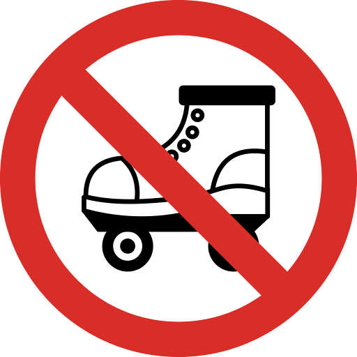 No Skating Icon