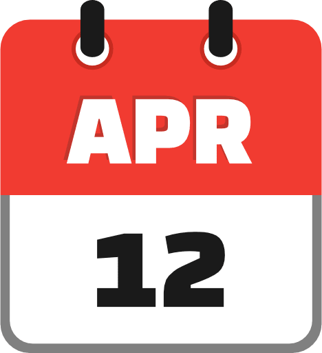 April 12 Icon