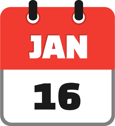 January 16 Icon