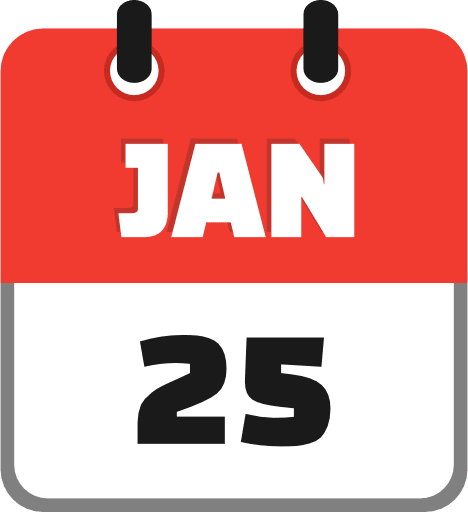 January 25 Icon