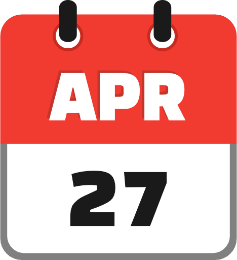 April 27 Icon