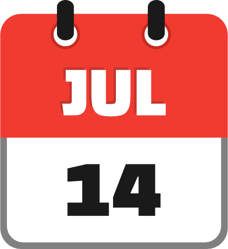 July 14 Icon