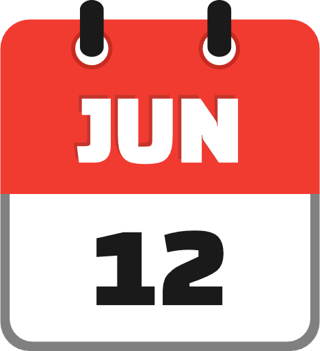 June 12 Icon