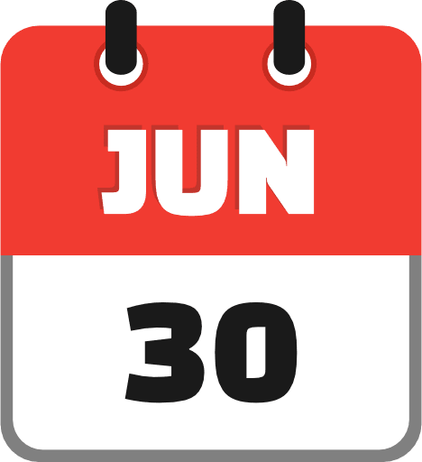 June 30 Icon