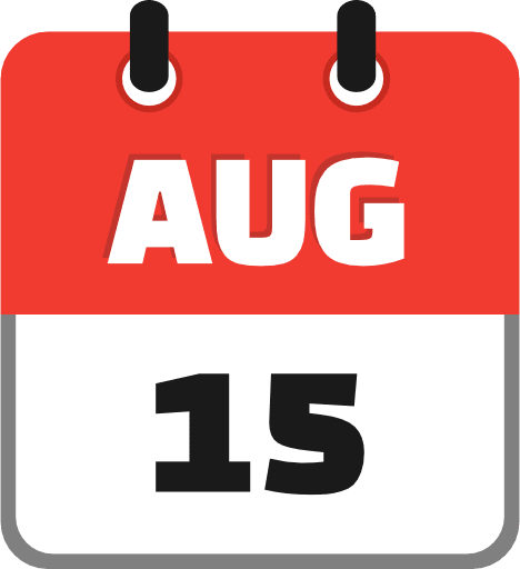 August 15 Icon