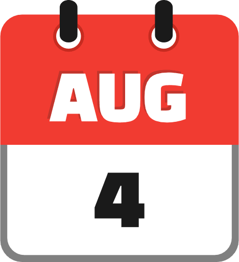 August 4 Icon