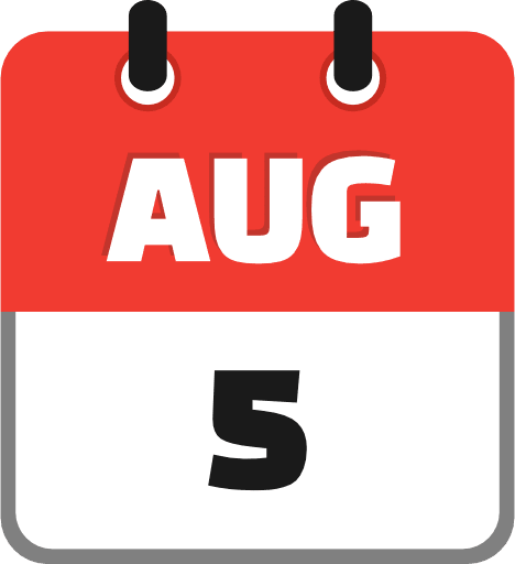 August 5 Icon