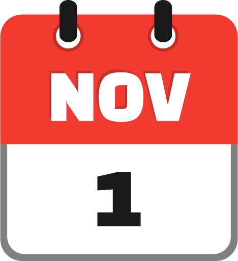 November 1 Icon