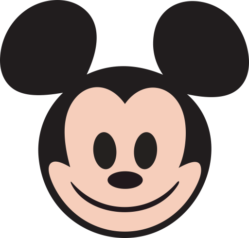 Mickey Mouse Emoji Icon