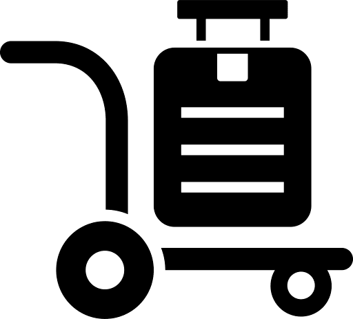 Luggage Cart Icon