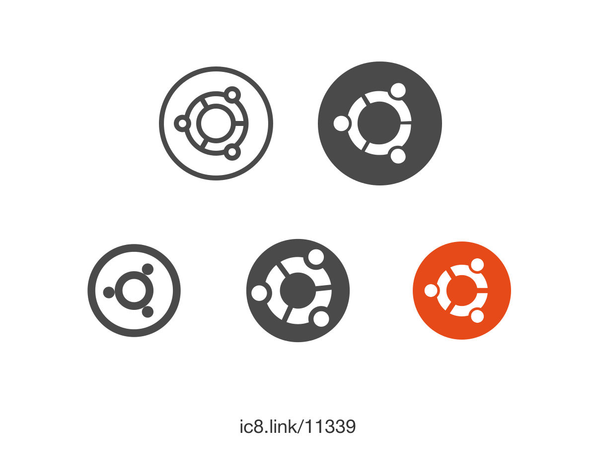 Icons Linux Spinner Computer Operating Systems Ubuntu Icon