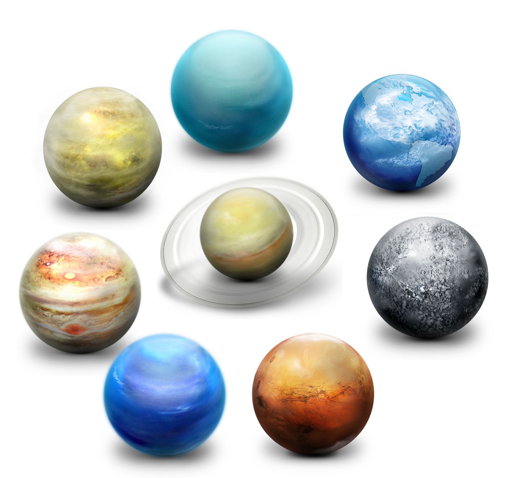 Planet Planets System Solar Icon Free Download PNG HD Icon