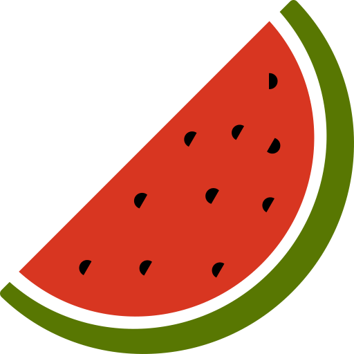 Watermelon Fruit Icon