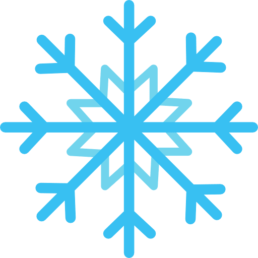 Snowflake Color Icon