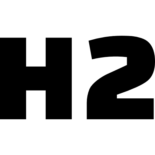 H2 Heading Icon