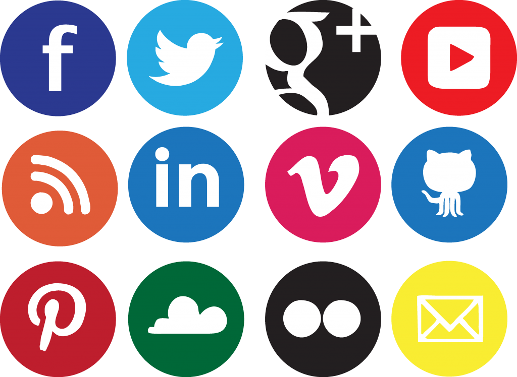 Social Icons Transparent Background Icon