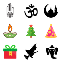 Holidays Icons