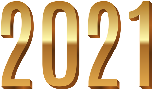 Happy 2021 Celebrate Colors Transparent PNG Image