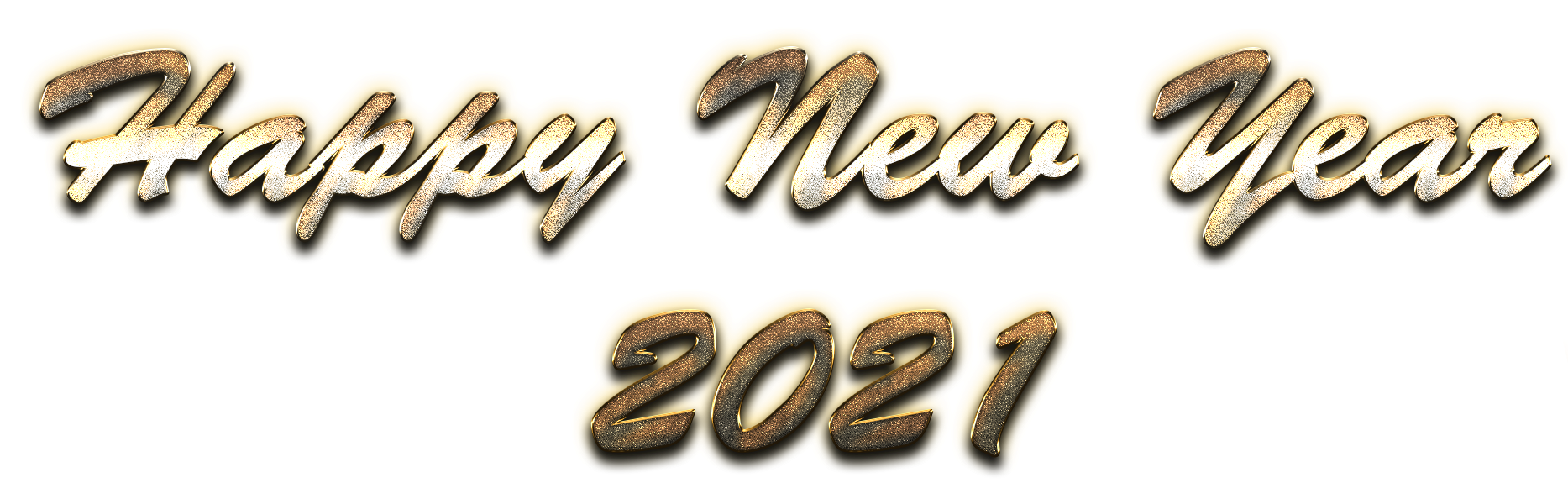 Colors New Year 2021 Happy Transparent PNG Image