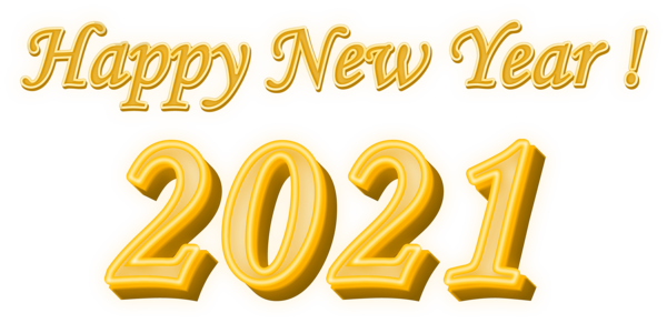 2021 Colors Decoration New Year Transparent PNG Image