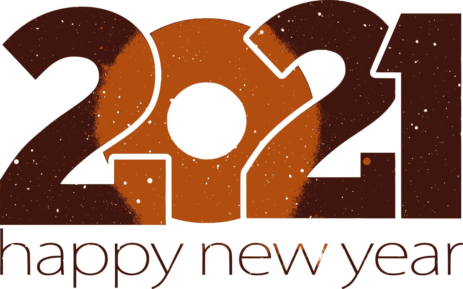 2021 Clipart PNG New Year Transparent PNG Image