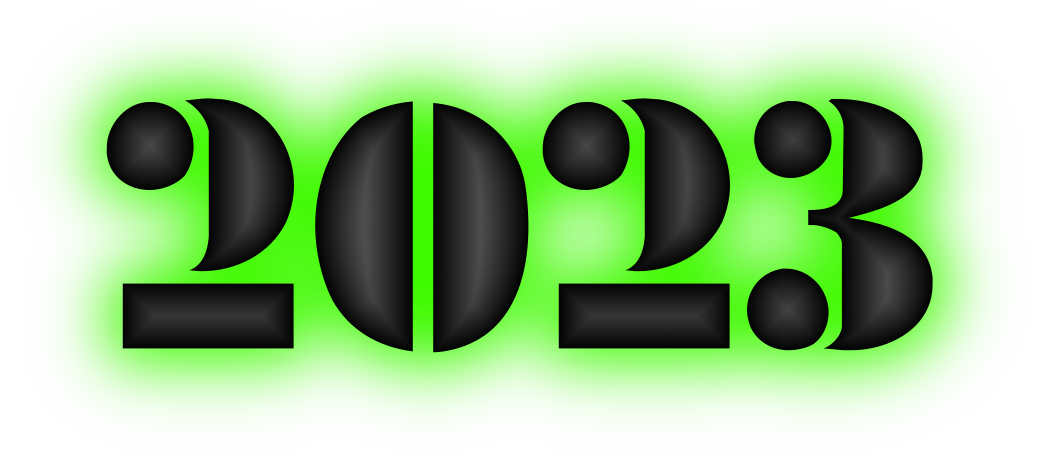 2023 New Year HD Image Free Transparent PNG Image