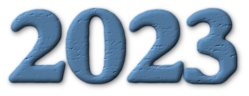 2023 Text HQ Image Free Transparent PNG Image