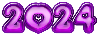 2024 Text Free PNG HQ Transparent PNG Image